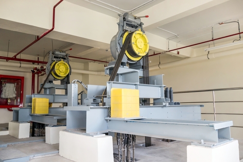 Examining the Lift Machine Room